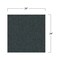 Mohawk Mohawk Advance 24 x 24 Carpet Tile SAMPLE with Colorstrand Nylon Fiber in Azure EB306-559 - alternate 5